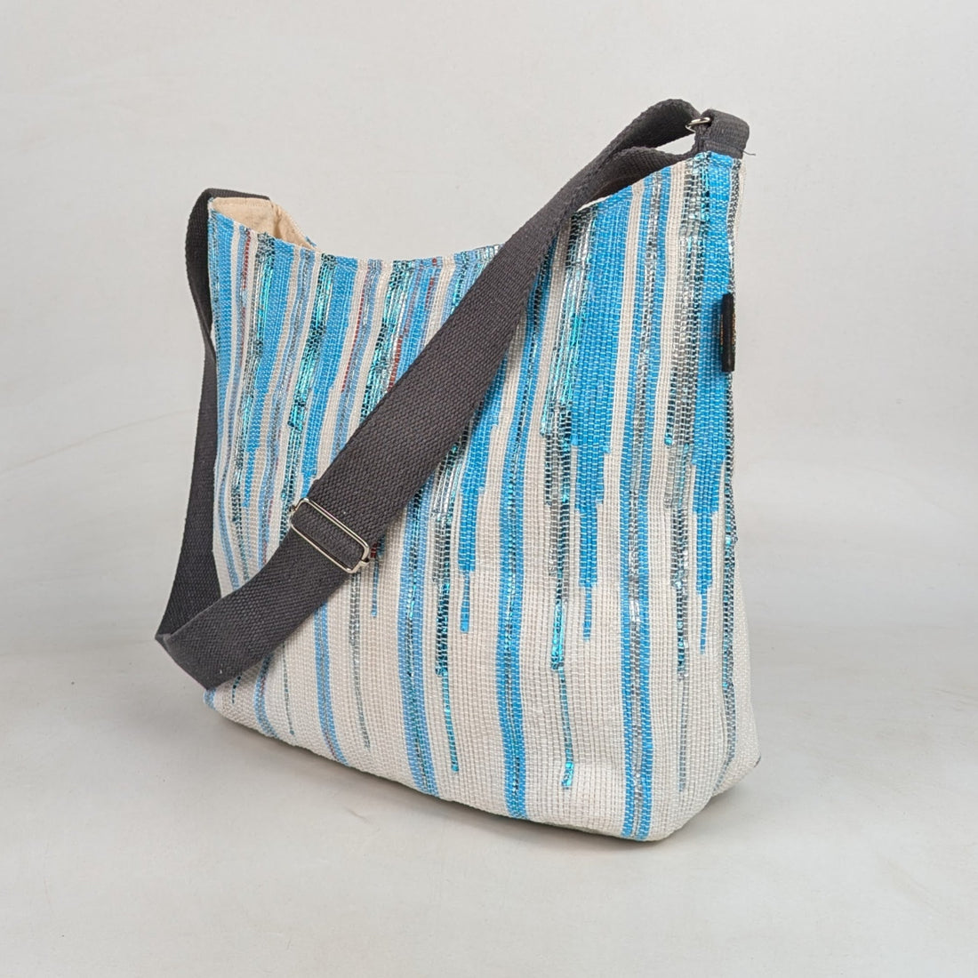 Upcycled Handcrafted Designer Eclipse Jhola Tote (EJD0626-003) PS_W