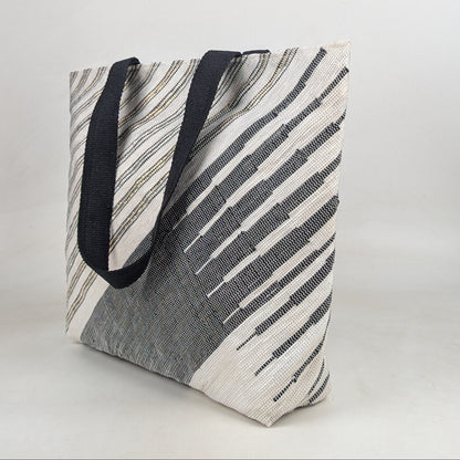 Upcycled Handcrafted Designer Beach Bag (BBD0626-008) PS_W