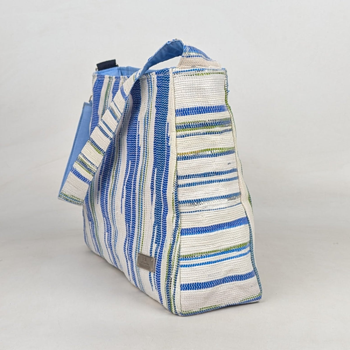 Upcycled Handcrafted Designer Trapeze Tote (TTD0626-006) PS_W