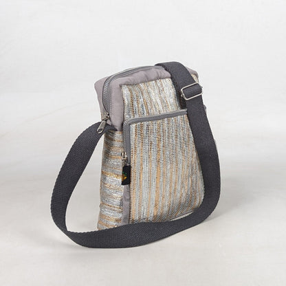 Exclusive Upcycled Handcrafted Cross Body Sling (CBS0626-021)