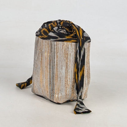 Exclusive Upcycled Handcrafted Potli Bag (P0626-005)