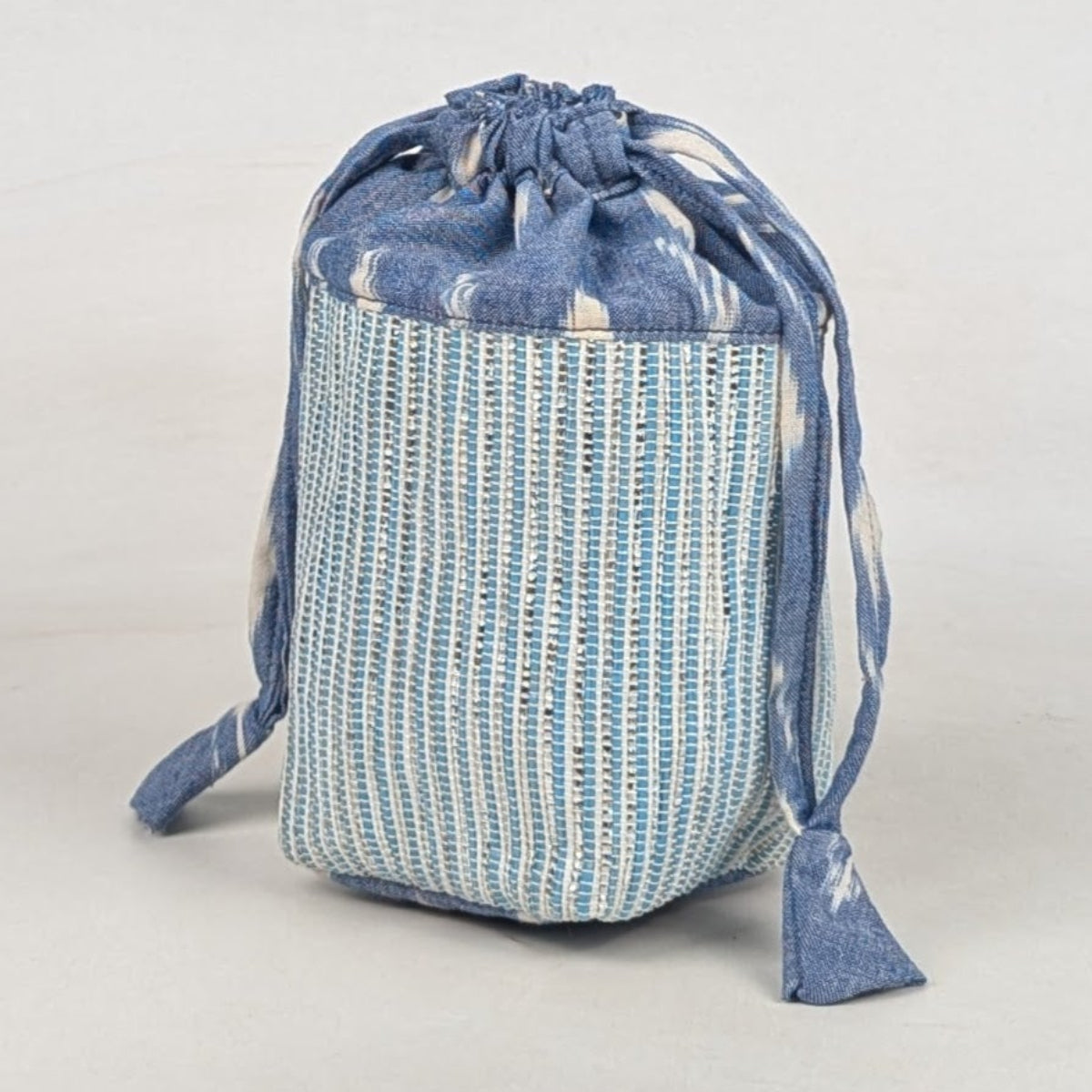 Upcycled Handcrafted Potli Bag (P0626-001)