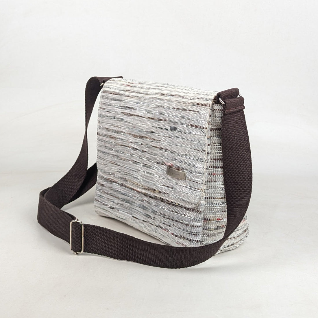 Upcycled Handcrafted Messenger Bag (MB0726-001)