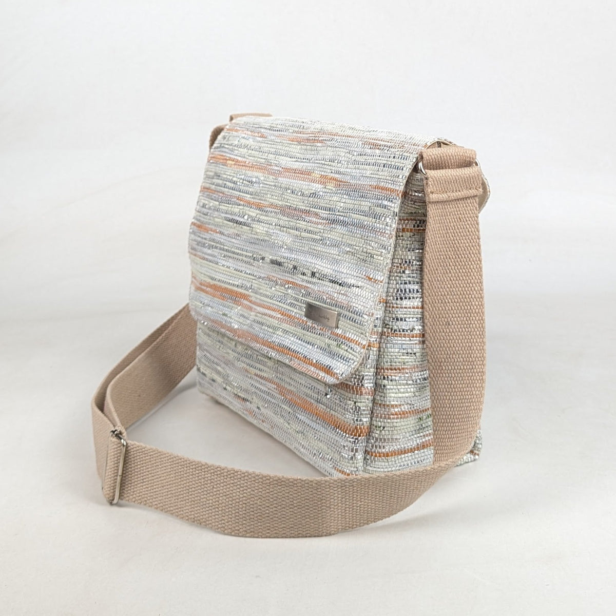 Upcycled Handcrafted Messenger Bag (MB0726-002)