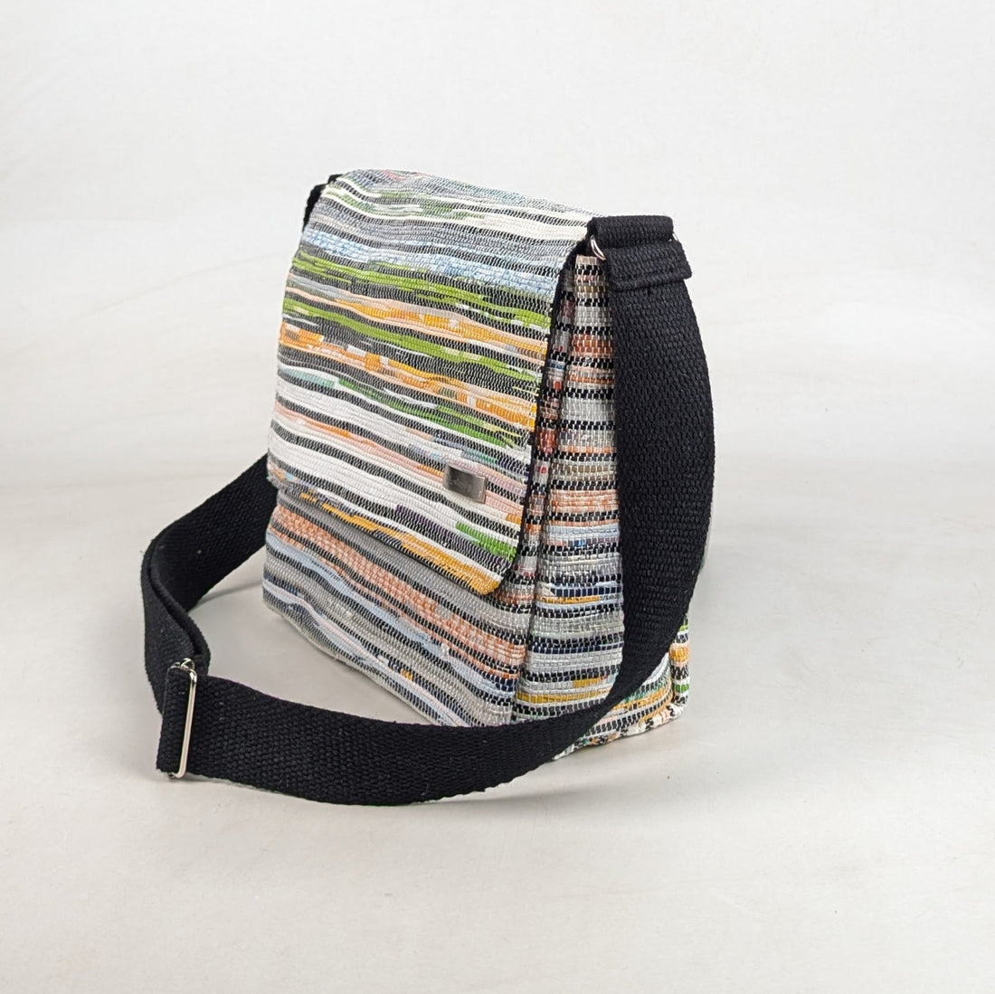Upcycled Handcrafted Messenger Bag (MB0726-003)