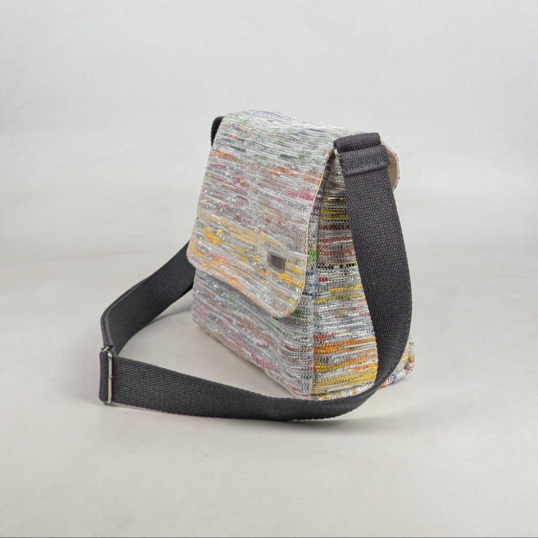 Upcycled Handcrafted Messenger Bag (MB0726-004)