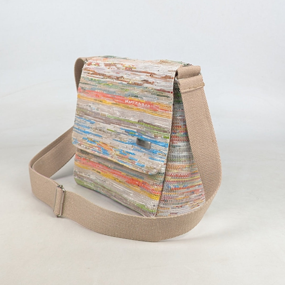 Upcycled Handcrafted Messenger Bag (MB0726-005)