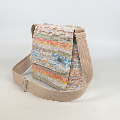 Upcycled Handcrafted Messenger Bag (MB0726-005)