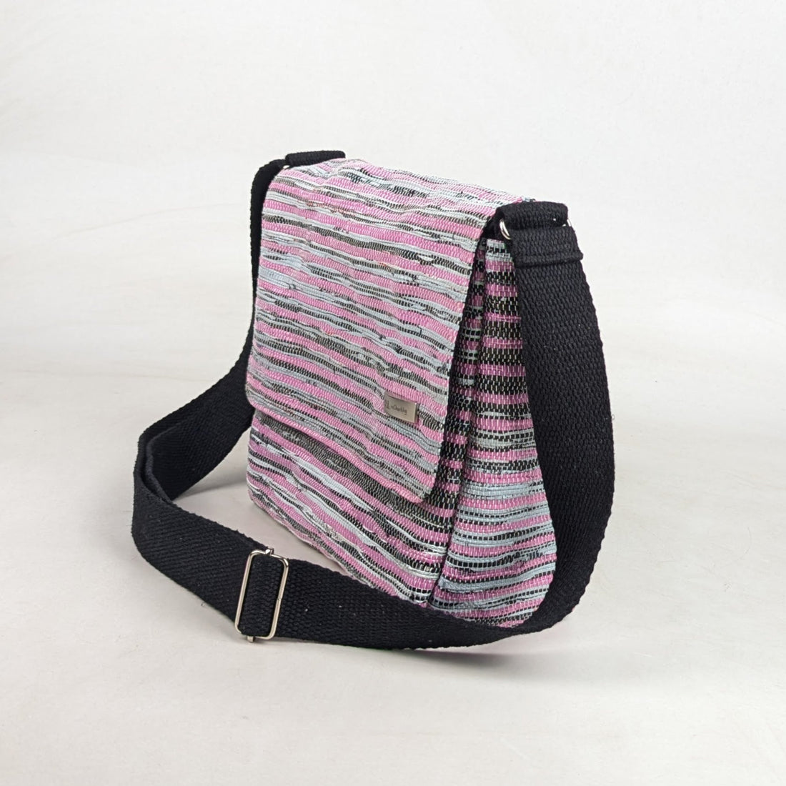 Upcycled Handcrafted Messenger Bag (MB0726-007)
