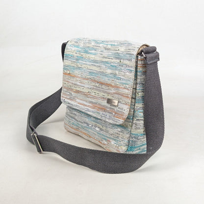 Upcycled Handcrafted Messenger Bag (MB0726-008)