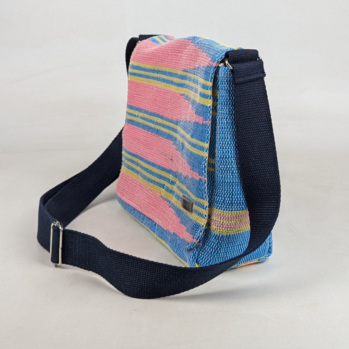 Upcycled Handcrafted Designer Messenger Bag (MBD0726-006)
