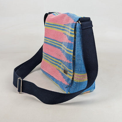 Upcycled Handcrafted Designer Messenger Bag (MBD0726-006)