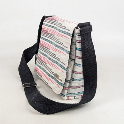 Upcycled Handcrafted Designer Messenger Bag (MBD0726-007)