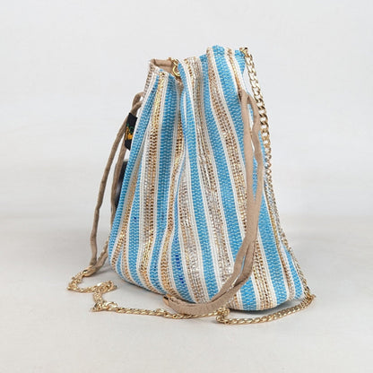Upcycled Handcrafted Potli Sling (PS0626-001)