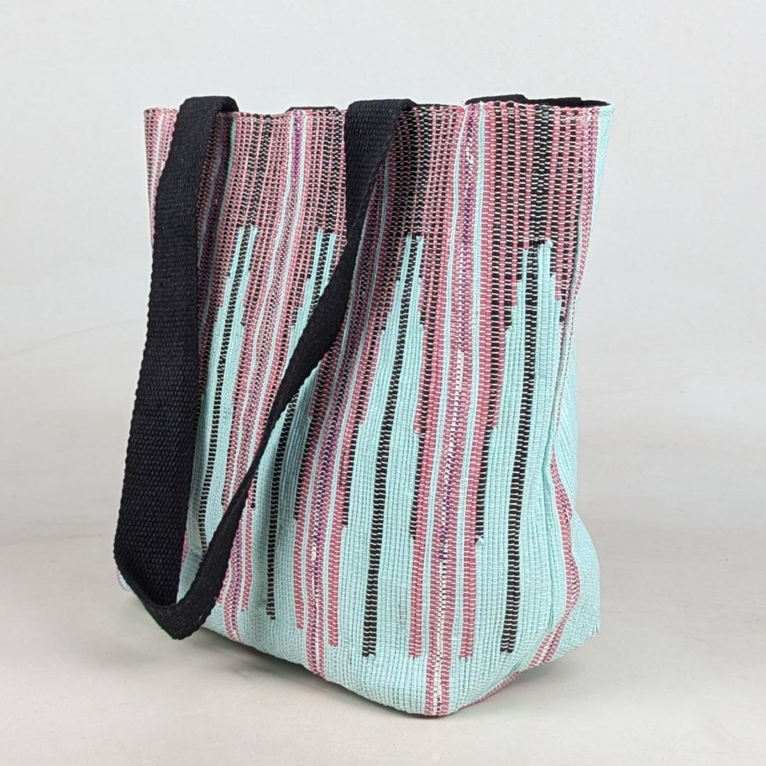 Upcycled Handcrafted Designer Shopper Tote (DST0726-001)