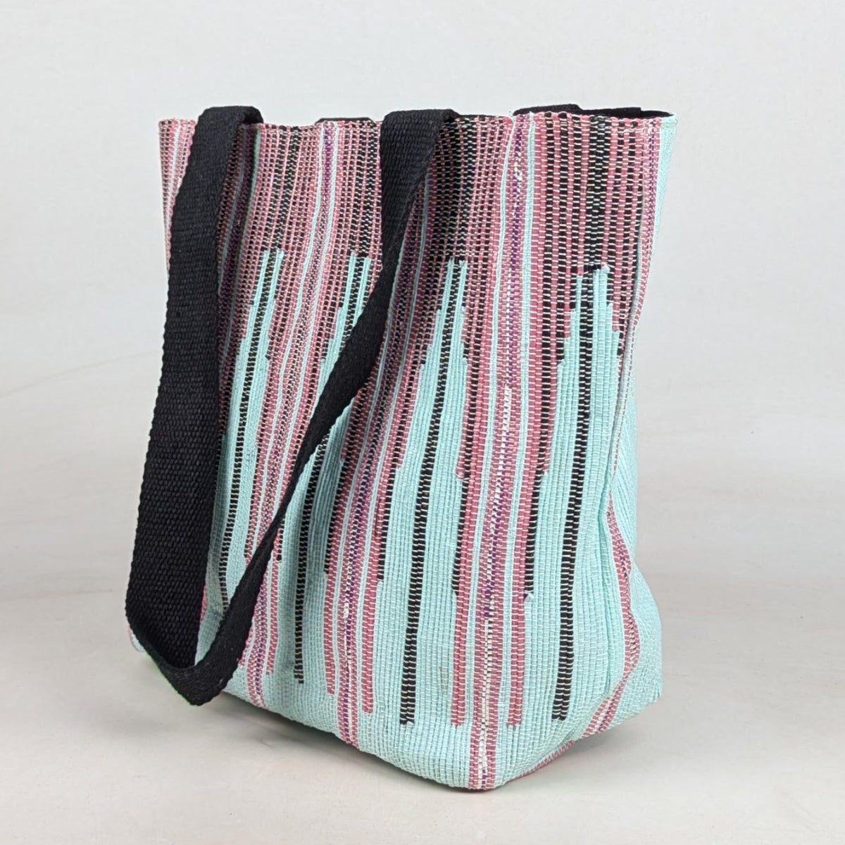 Upcycled Handcrafted Designer Shopper Tote (DST0726-001)