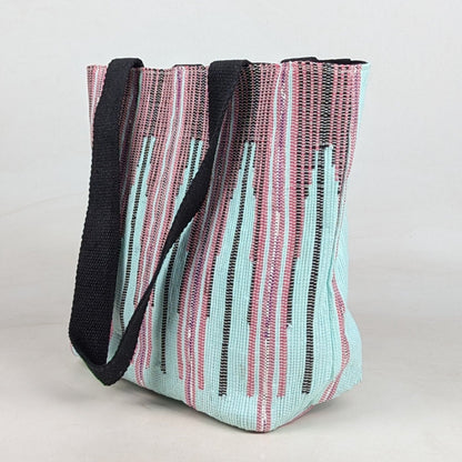 Upcycled Handcrafted Designer Shopper Tote (DST0726-001)