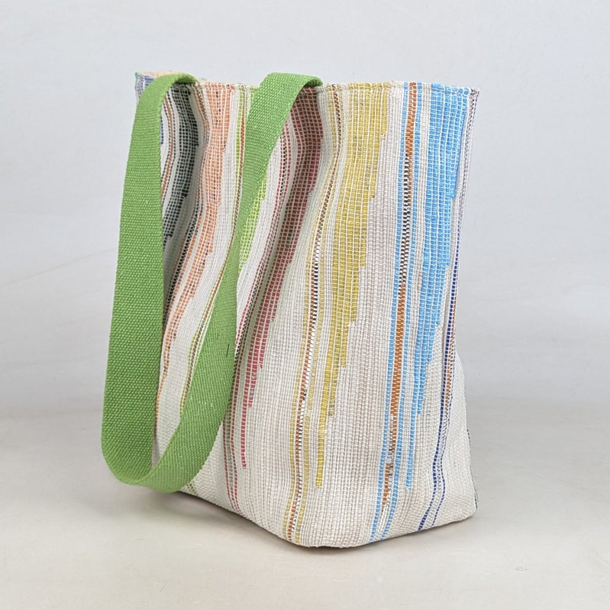 Upcycled Handcrafted Designer Shopper Tote (DST0726-007)