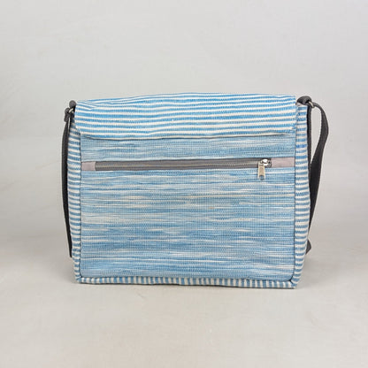 Upcycled Handcrafted Executive Messenger Laptop Bag (MLB0726-001)
