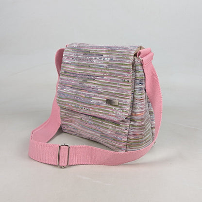 Upcycled Handcrafted Messenger Bag (MB0726-012)