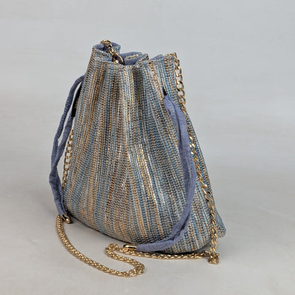 Upcycled Handcrafted Potli Sling (PS0726-008)