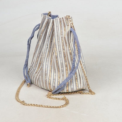 Upcycled Handcrafted Potli Sling (PS0726-009)