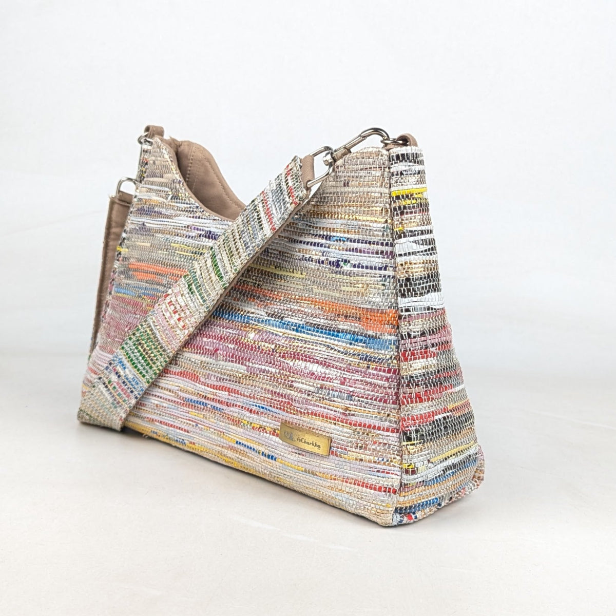 Upcycled Handcrafted Baguette Bag (BTB0726-003)