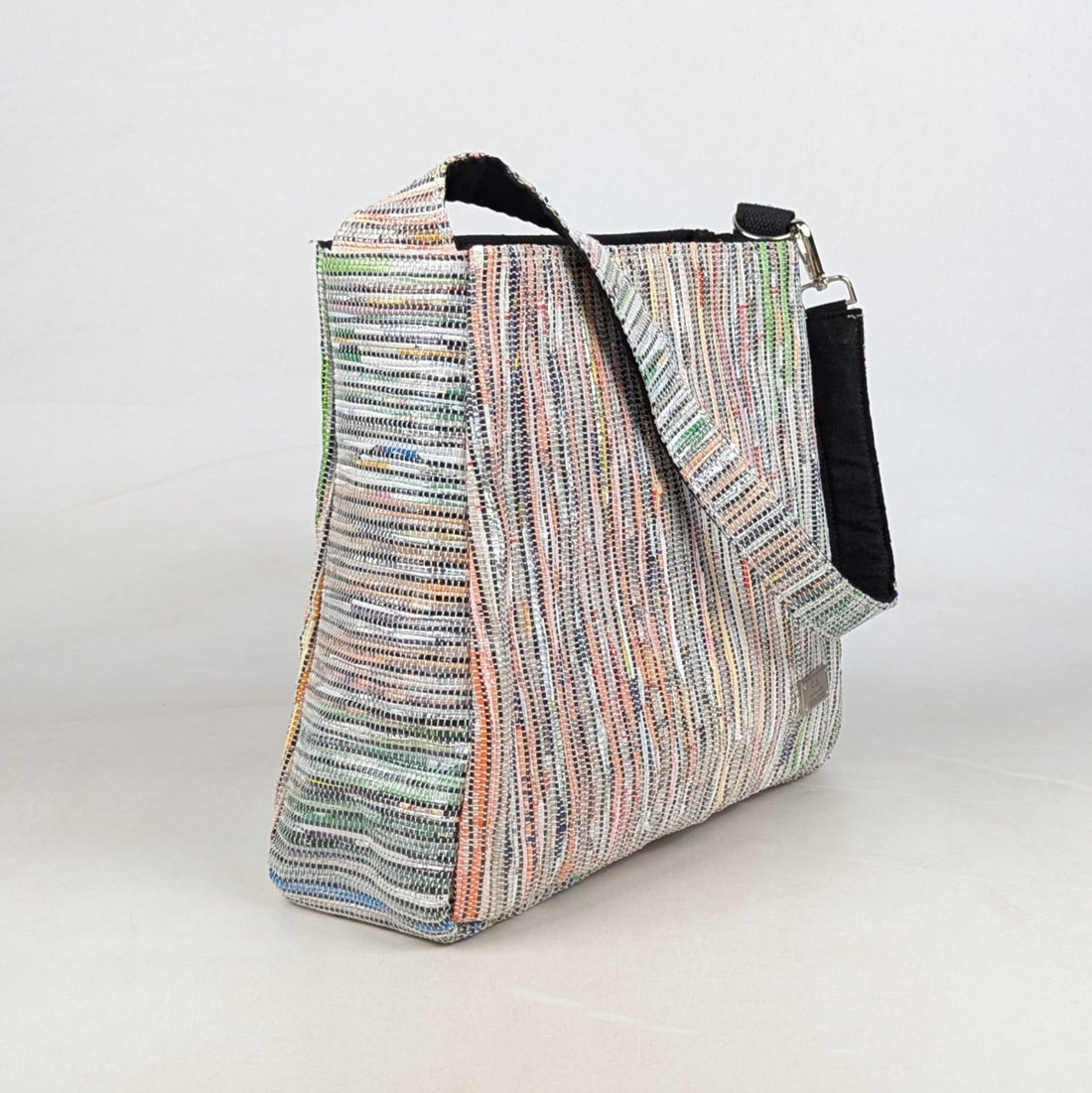 Upcycled Handcrafted Trapeze Tote (TT0726-005)