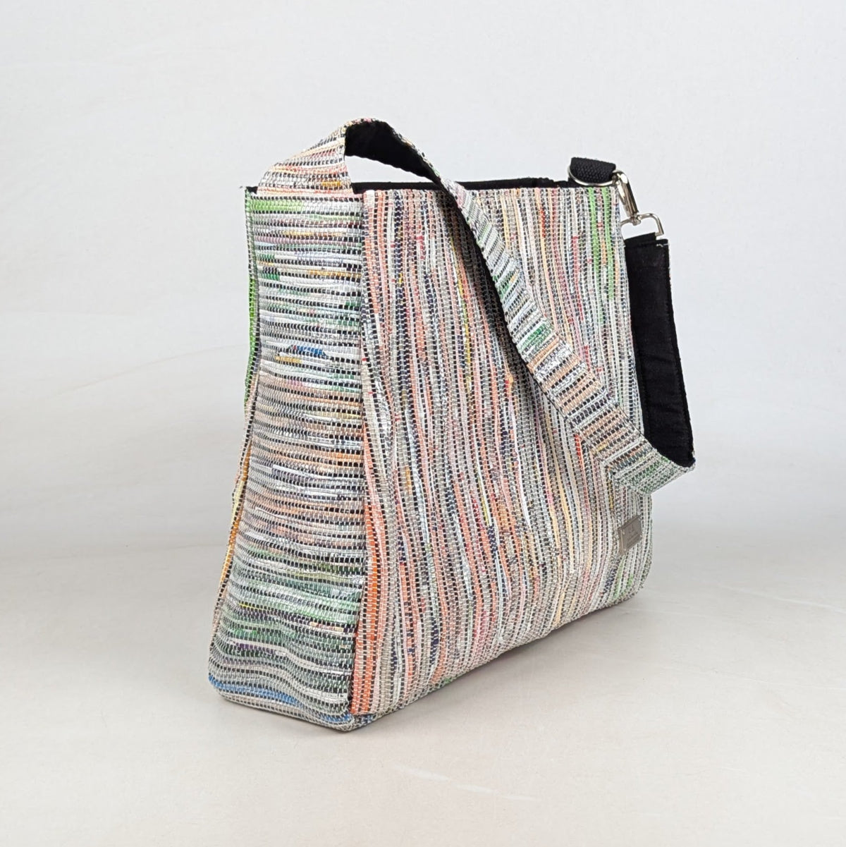 Upcycled Handcrafted Trapeze Tote (TT0726-005)