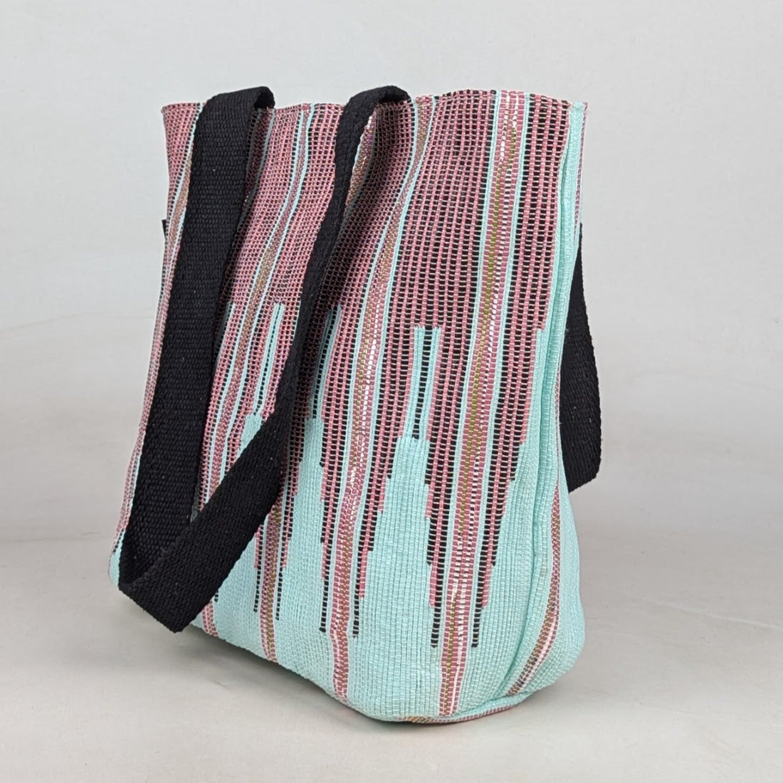 Upcycled Handcrafted Designer Shopper Tote (DST0726-015)