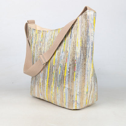 Upcycled Handcrafted Eclipse Jhola Tote (EJ0826-001)