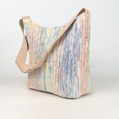 Upcycled Handcrafted Eclipse Jhola Tote (EJ0826-002)