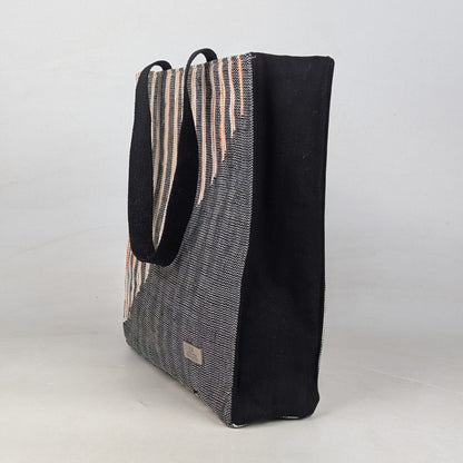 Upcycled Handcrafted Urban Tote (UT0826-002) [for 14" laptop]
