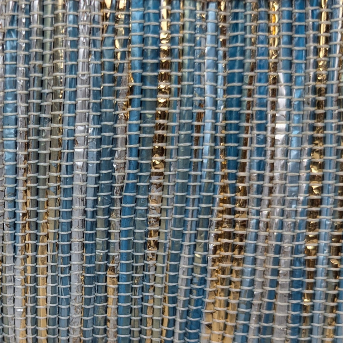 Upcycled Handcrafted Collapsible Storage Basket Small (CSBS0826-004)