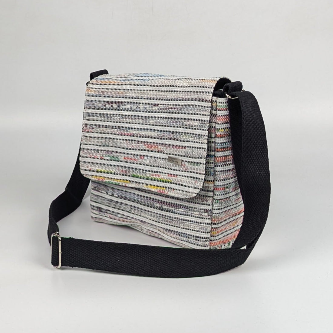 Upcycled Handcrafted Messenger Bag (MB0826-005)