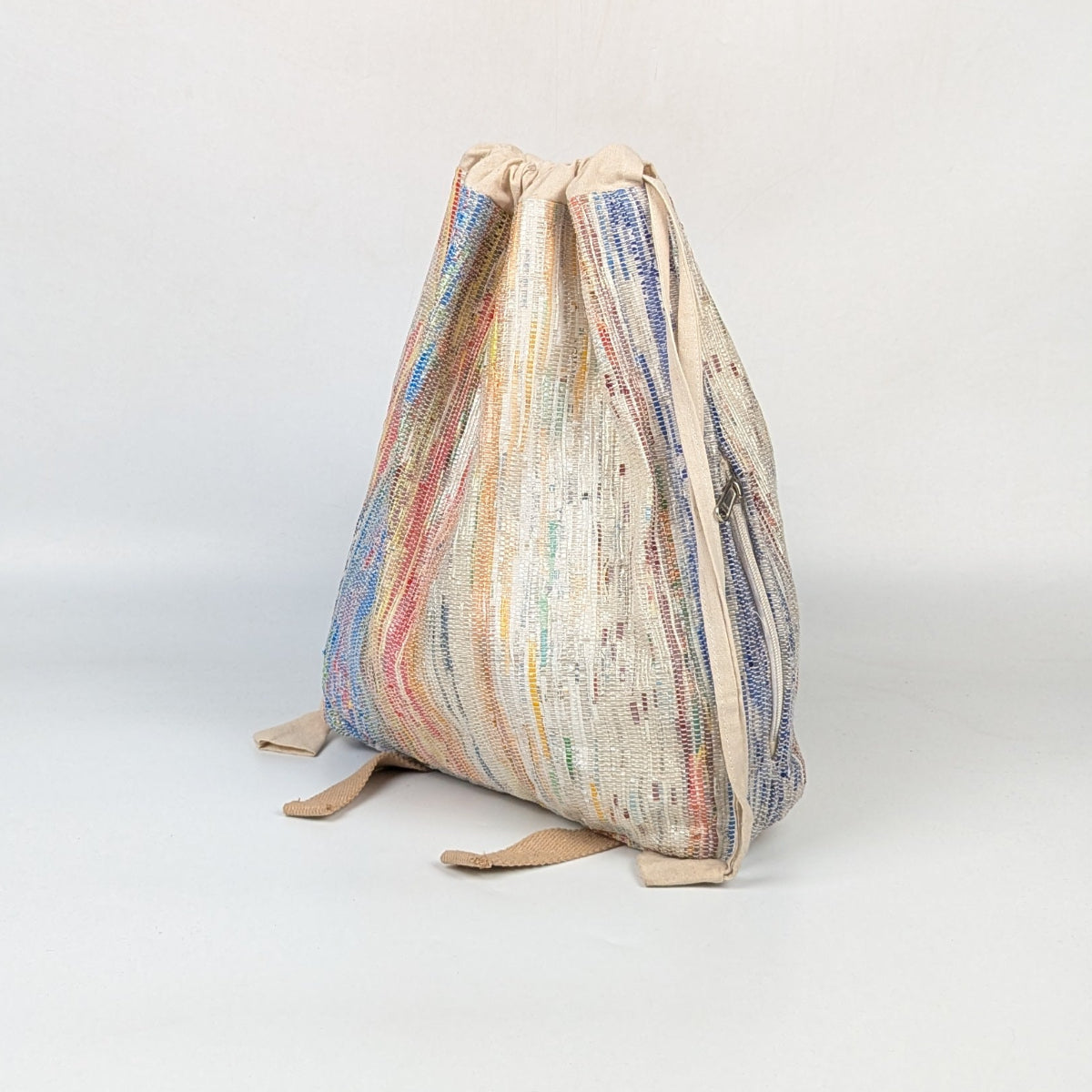 Upcycled Handcrafted Light Backpack (NLBP0826-008)