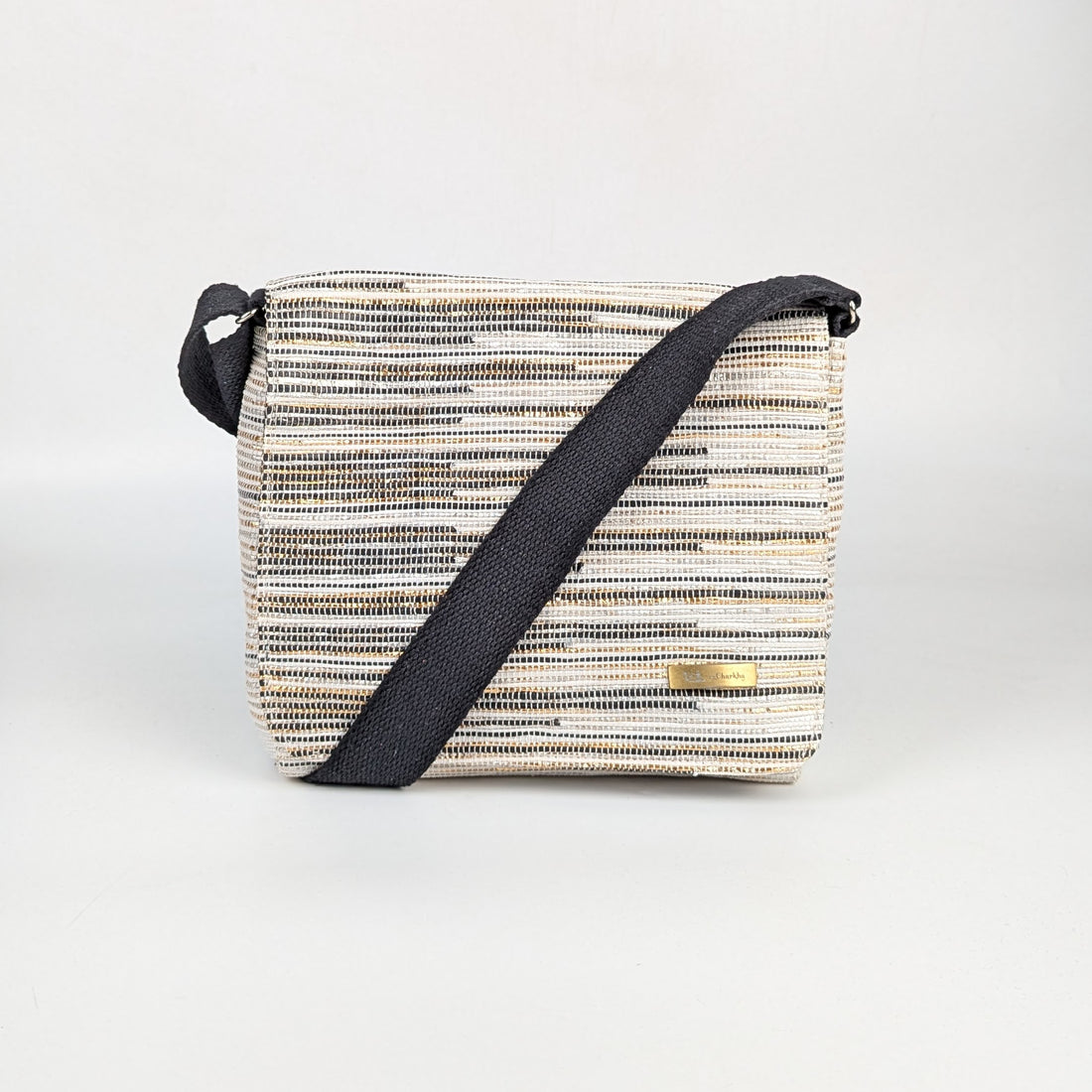 Exclusive Upcycled Handcrafted Designer Messenger Bag (MBD0826-003)