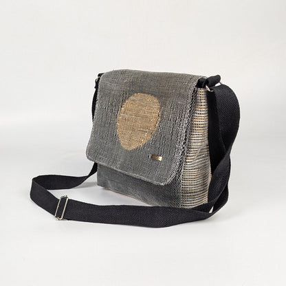 Exclusive Upcycled Handcrafted Designer Messenger Bag (MBD0826-006)
