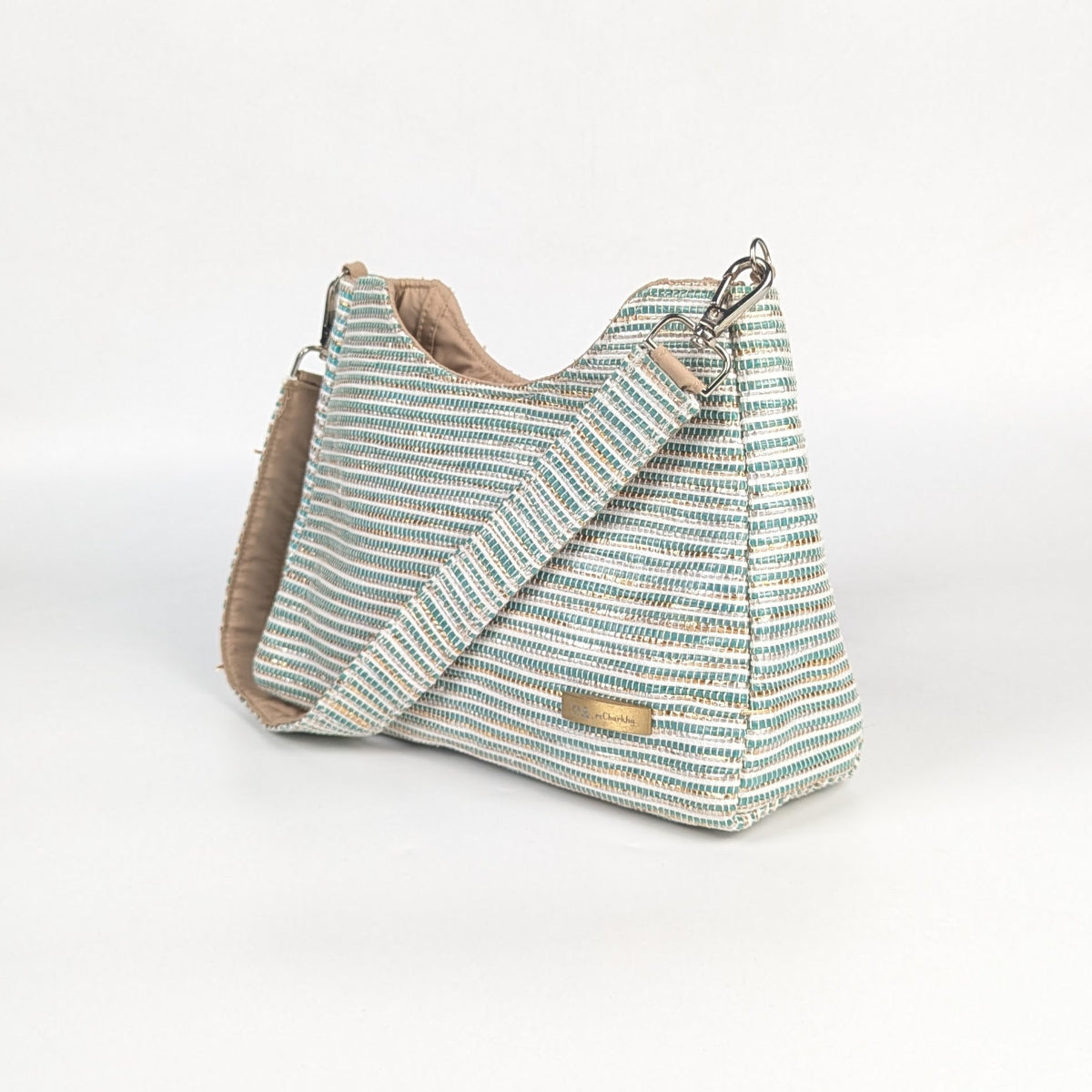 Upcycled Handcrafted Baguette Bag (BTB0826-013)