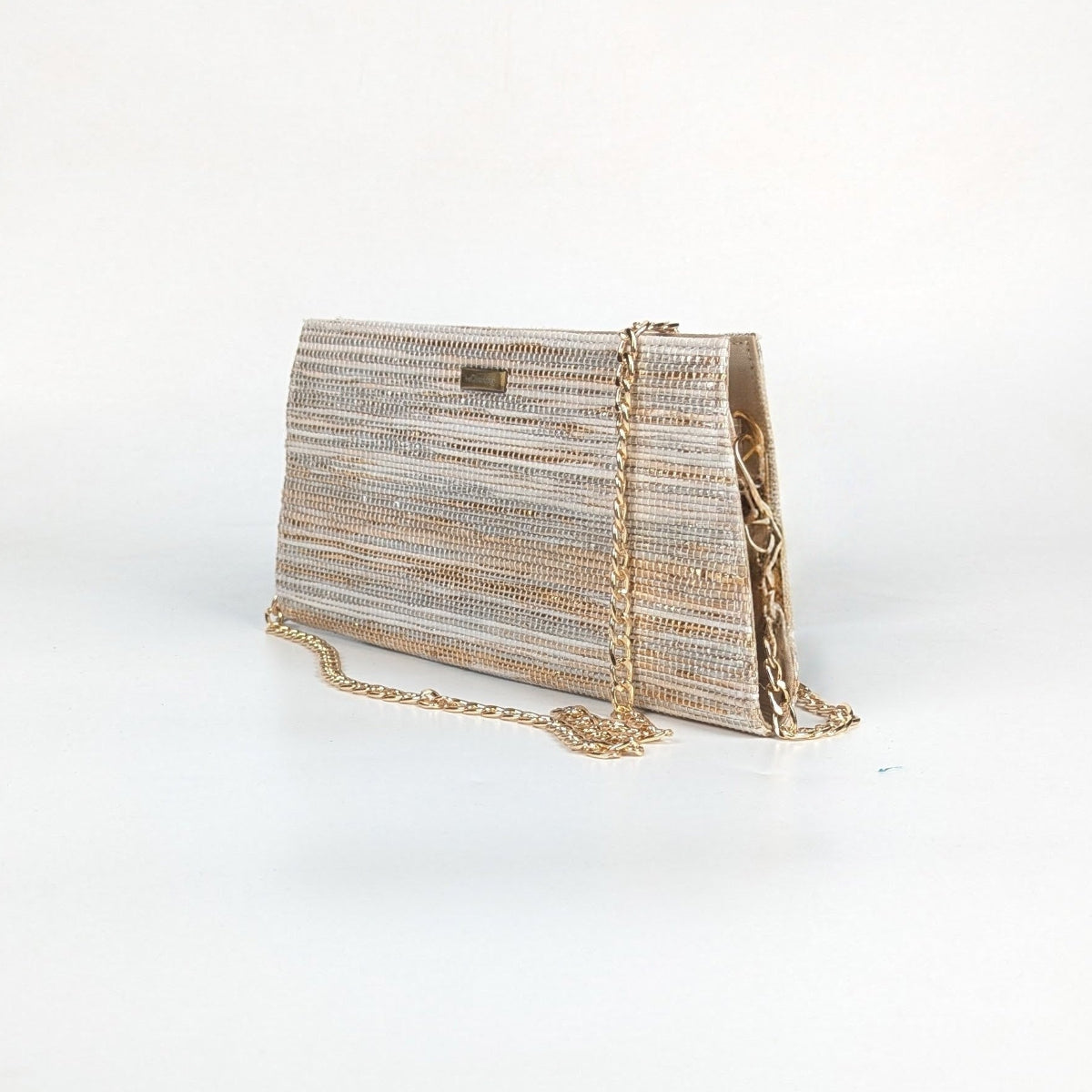 Exclusive Upcycled Handcrafted Trapeze Clutch (TC0826-002)