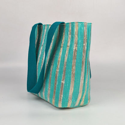 Upcycled Handcrafted Shopper Tote (ST0926-010)