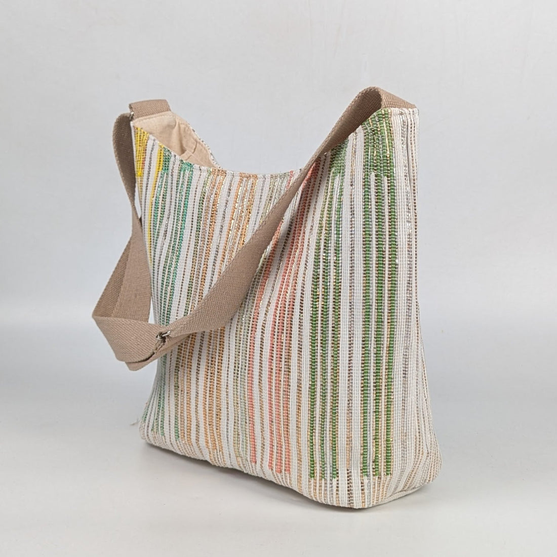 Upcycled Handcrafted Designer Eclipse Jhola Tote (EJD0926-002)