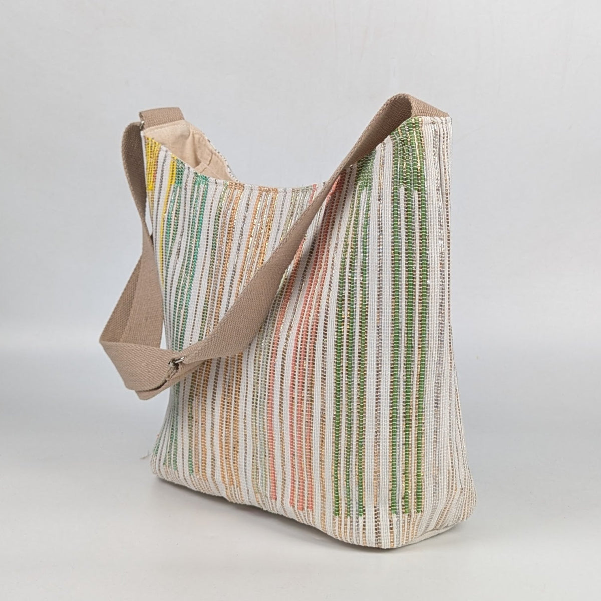 Upcycled Handcrafted Designer Eclipse Jhola Tote (EJD0926-002)