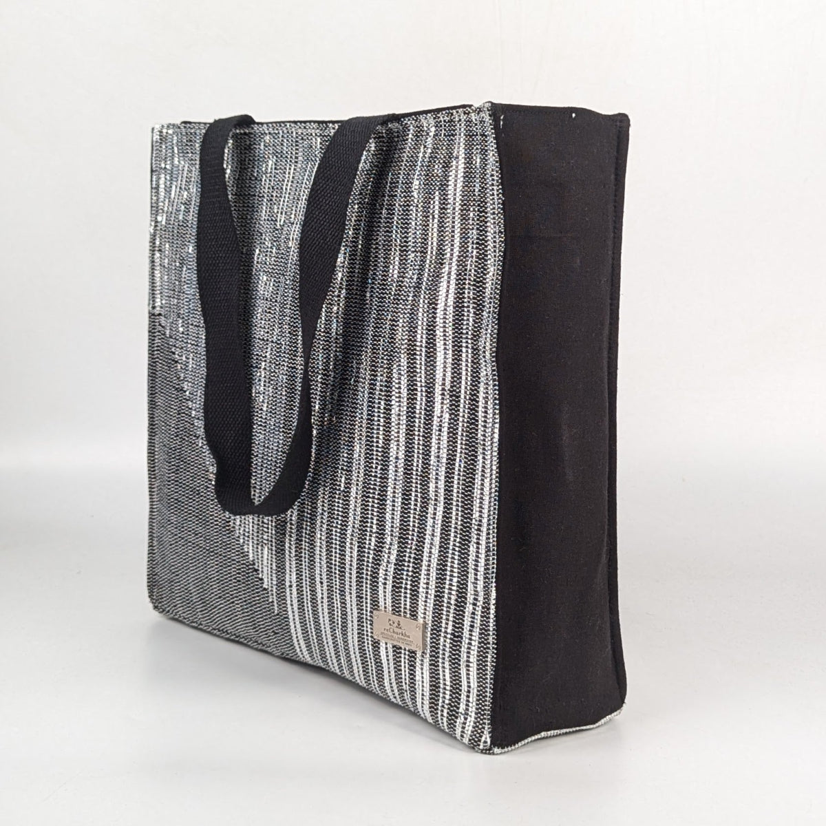 Upcycled Handcrafted Urban Tote (UT0926-002) [for 14" laptop]