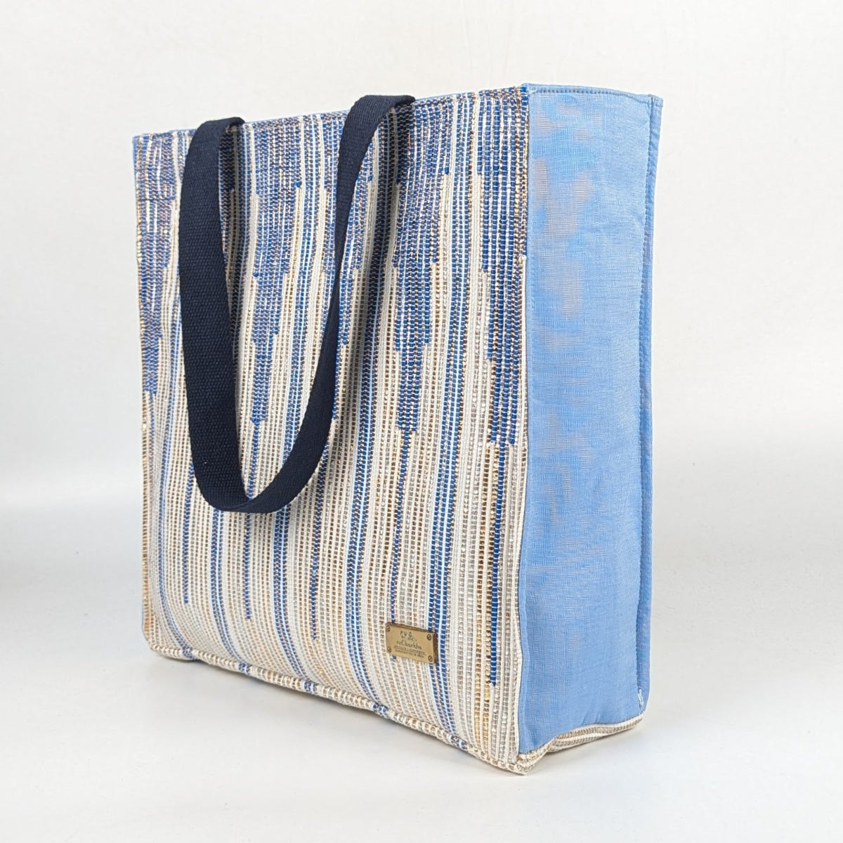 Upcycled Handcrafted Urban Tote (UT0926-004) [for 14" laptop]
