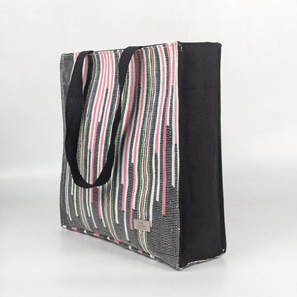 Upcycled Handcrafted Urban Tote (UT0926-005) [for 14" laptop]