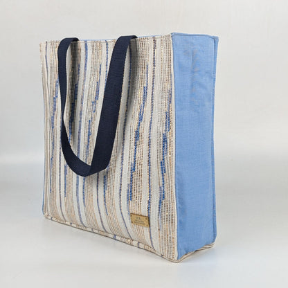 Upcycled Handcrafted Urban Tote (UT0926-006) [for 14" laptop]