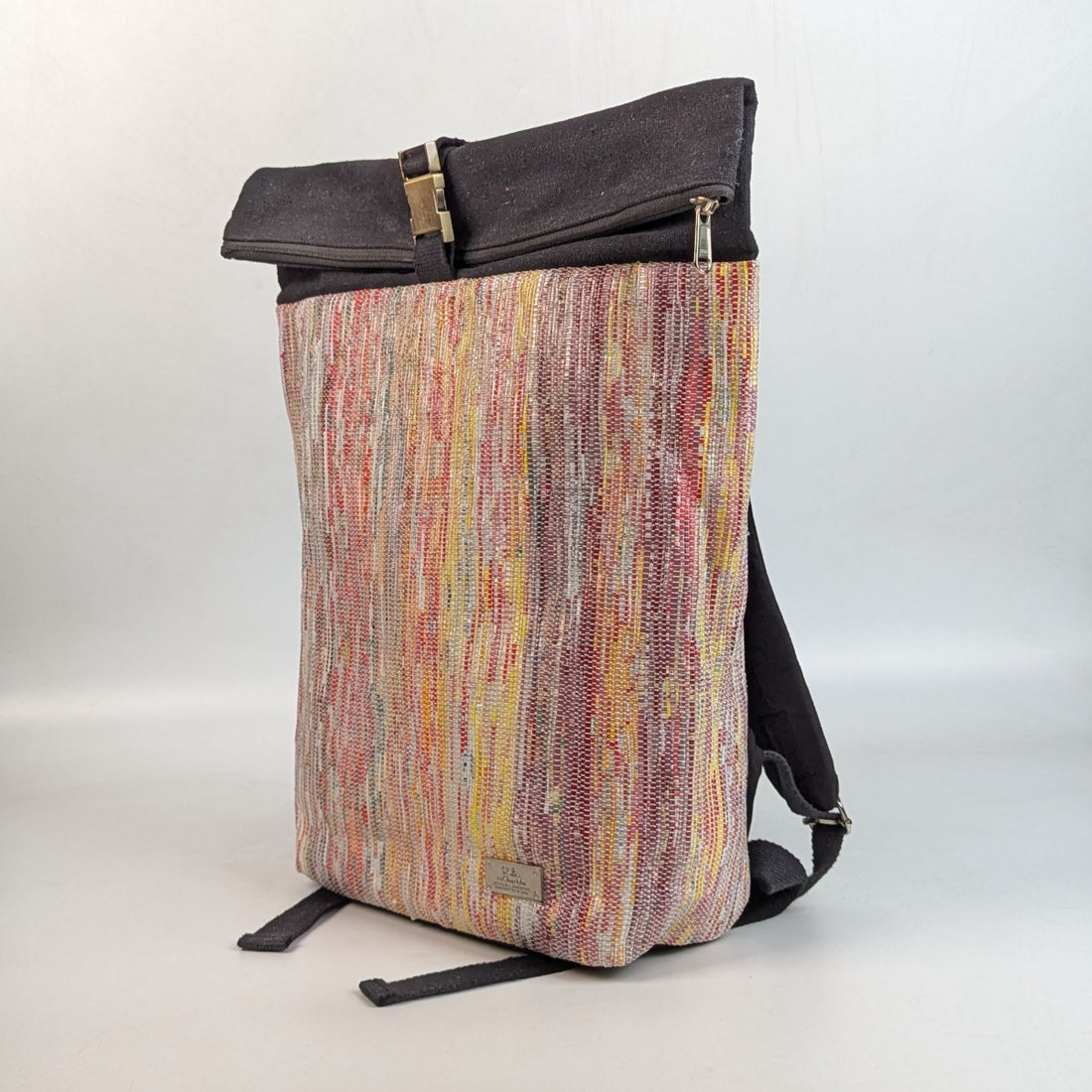 Upcycled Handcrafted Spartan Laptop Backpack (SLBP1026-001)