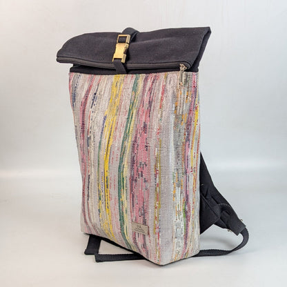 Upcycled Handcrafted Spartan Laptop Backpack (SLBP1026-009)