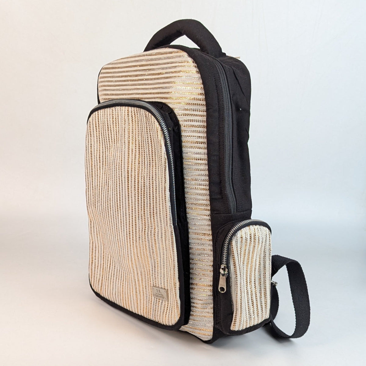 Exclusive Upcycled Handcrafted Commuter Backpack (CBP1026-004)